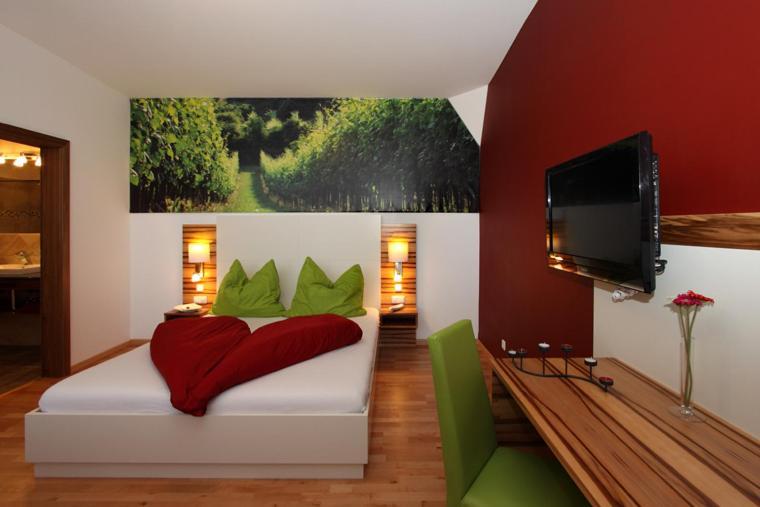 Weingut Bohrn Himmelbett Otel Herrnbaumgarten Oda fotoğraf