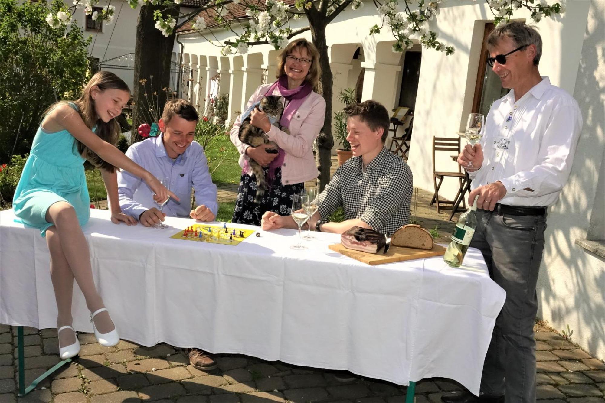 Weingut Bohrn Himmelbett Otel Herrnbaumgarten Dış mekan fotoğraf
